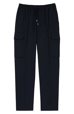 sandro New Alpha Wool Blend Cargo Pants Marine at Nordstrom, X R