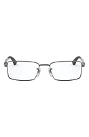 Ray-Ban 54mm Optical Glasses in Gunmetal at Nordstrom