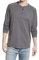 LIVE Raglan Sleeve Cotton Henley at Nordstrom,