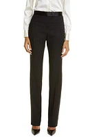 TOM FORD Grain de Poudre Wool Wide Leg Tuxedo Pants Black at Nordstrom, Us