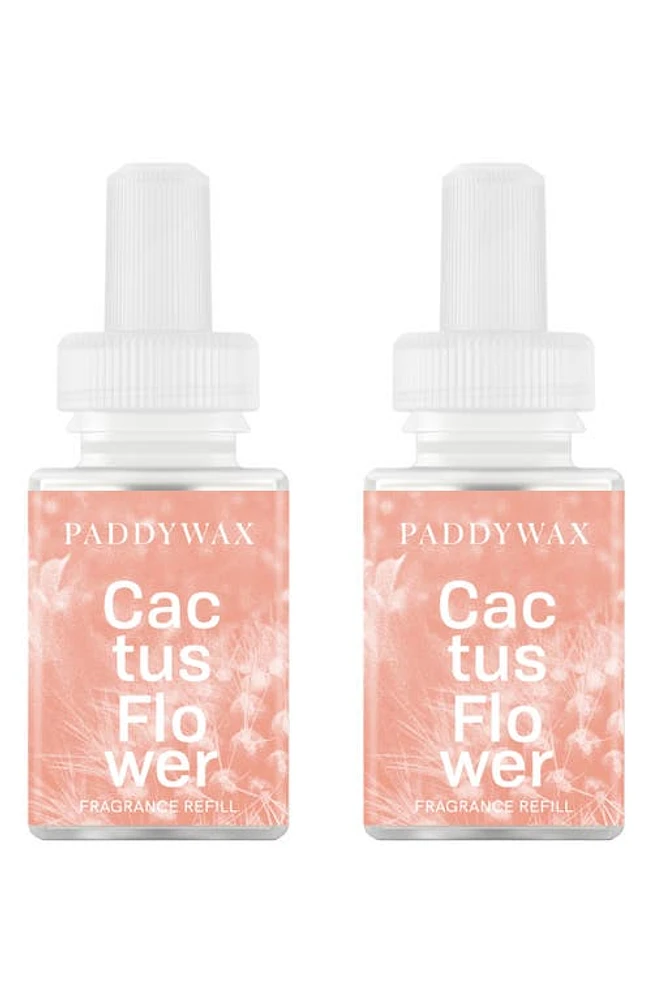 PURA x Paddywax Bamboo & Green Tea 2-Pack Diffuser Fragrance Refills in Cactus Flower at Nordstrom