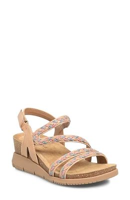 Comfortiva Silvia Wedge Sandal New Caramel Multi at Nordstrom,