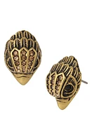 Kurt Geiger London Eagle Stud Earrings in Antique Gold at Nordstrom