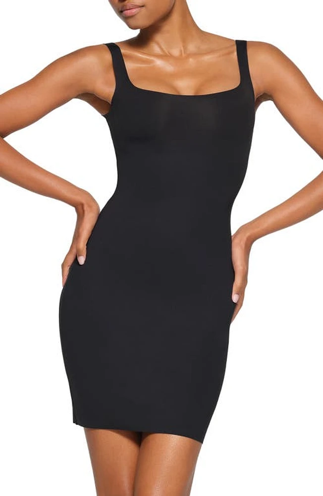 SKIMS Body Tank Dress Onyx at Nordstrom,