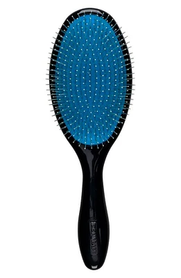 DENMAN Tangle Tamer Brush in Black With Blue Pad at Nordstrom