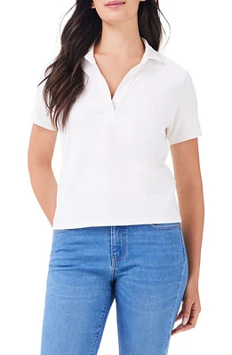 NZT by NIC+ZOE Johnny Collar Stretch Cotton Polo at Nordstrom,