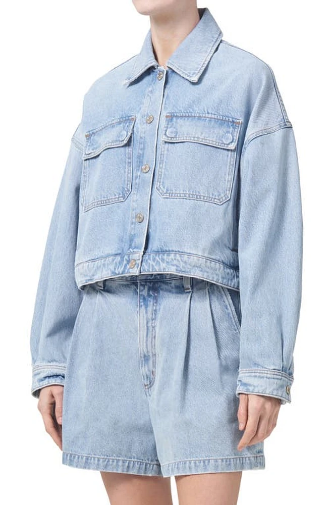 AGOLDE Luka Denim Jacket Swivel at Nordstrom,