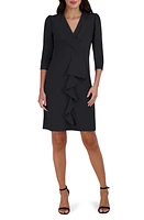 Julia Jordan Cascade Ruffle Crepe Sheath Dress at Nordstrom,