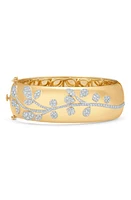 Sara Weinstock Lierre Diamond Cigar Bangle in White Gold at Nordstrom