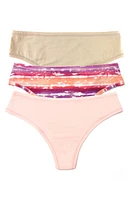 Hanky Panky Play Assorted 3-Pack Thongs at Nordstrom,