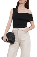 & Other Stories One Shoulder Top Black at Nordstrom,