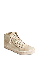 Sperry x Rebecca Minkoff Washed Canvas High Top Sneaker Tan at Nordstrom,