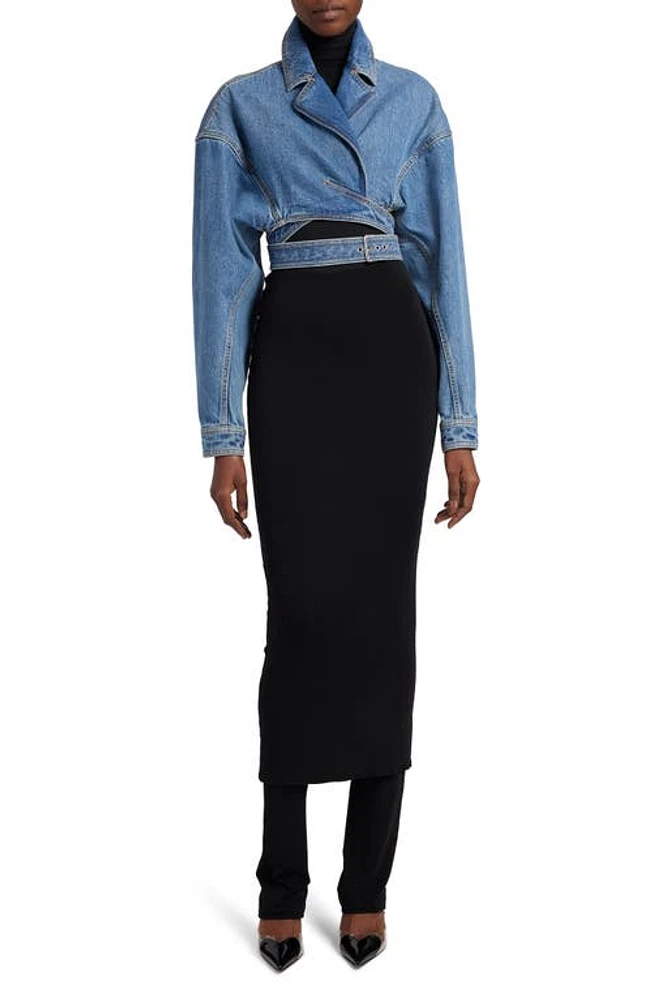 Alaia Knit Skirt Pants Noir at Nordstrom, Us