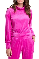 1.STATE Cowl Neck Velour Top at Nordstrom,