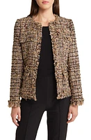 KOBI HALPERIN Lisa Bouclé Tweed Jacket Gold at Nordstrom,