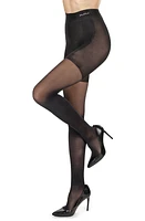 MeMoi Second Skin Power Shape Tights Black at Nordstrom,