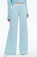 Alice + Olivia Eric Low Rise Pants Spring Sky at Nordstrom,