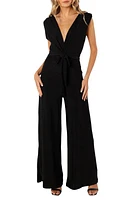 Petal & Pup Nora Metallic Wide Leg Jumpsuit at Nordstrom,