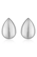 Ettika Teardrop Stud Earrings in Rhodium at Nordstrom