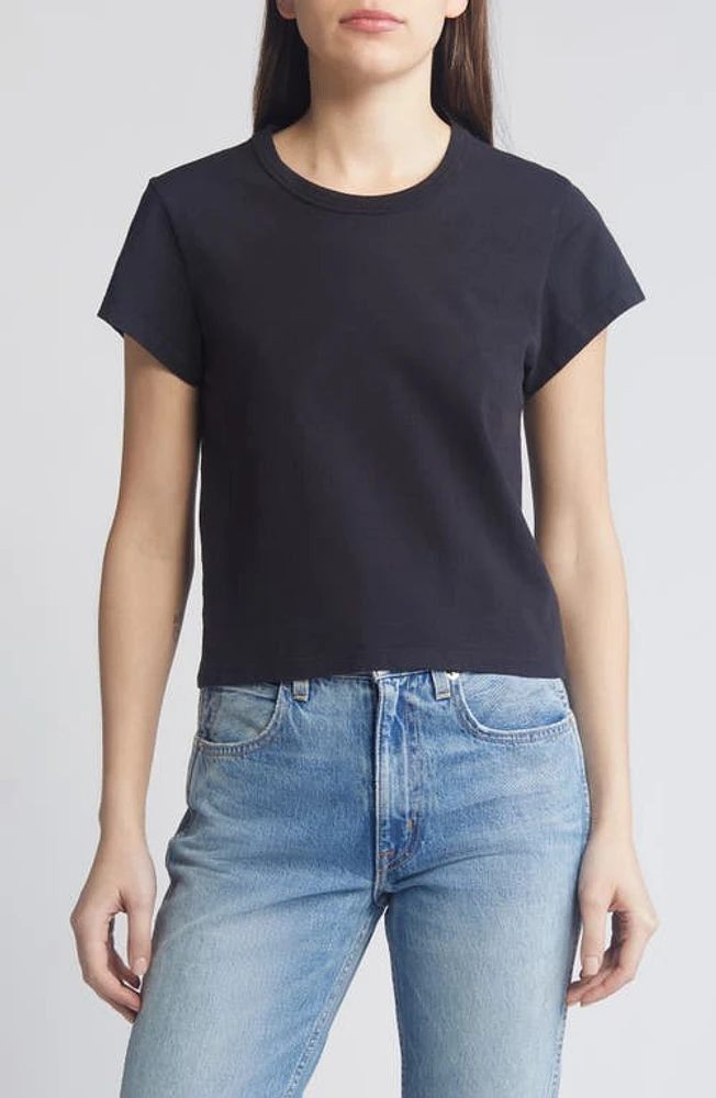 SLVRLAKE Easy Cotton T-Shirt Raven at Nordstrom,