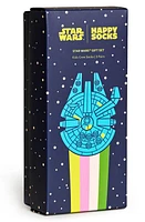 Happy Socks x Star Wars Kids' Assorted 3-Pack Gift Box at Nordstrom,