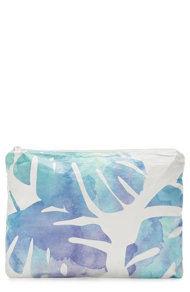 Aloha Collection Medium Water Resistant Tyvek Zip Pouch in Dawn at Nordstrom