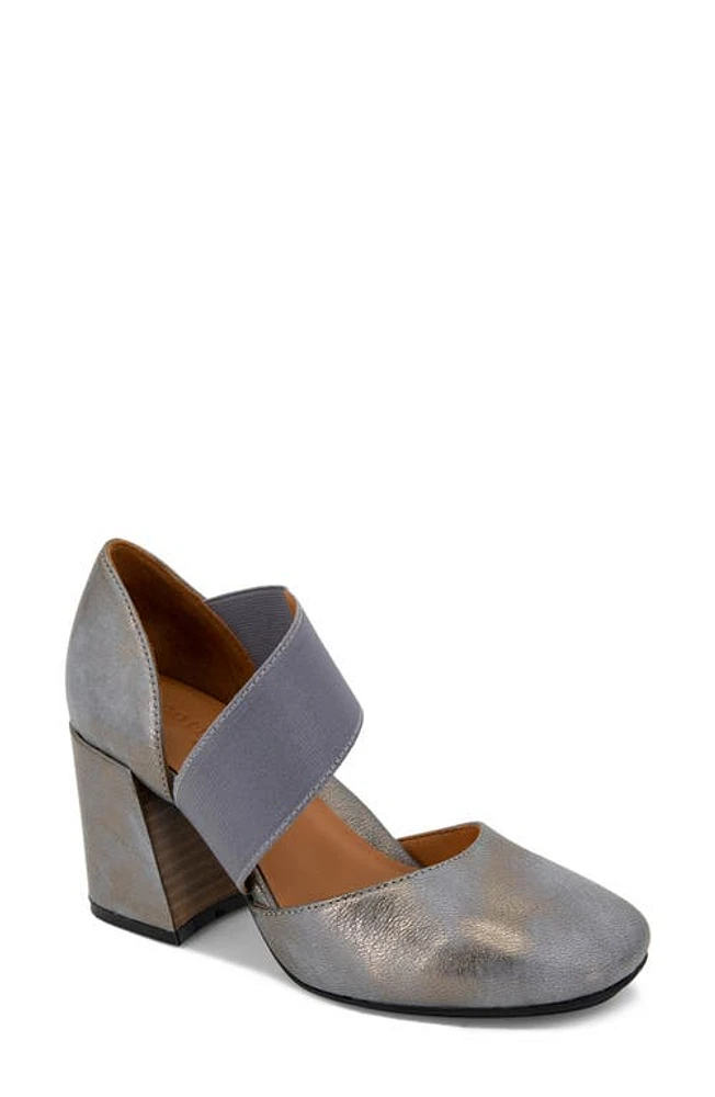 GENTLE SOULS BY KENNETH COLE Isabel Block Heel Pump in Pewter at Nordstrom, Size 5