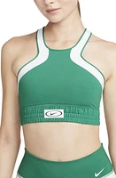 Nike Dri-FIT High Neck Sports Bra at Nordstrom,