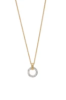 Marco Bicego Jaipur Diamond Link Pendant Necklace in Yellow/White Gold at Nordstrom, Size 16.5