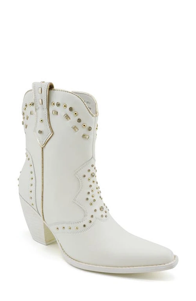 ZIGI Angola Studded Western Boot Leather at Nordstrom,