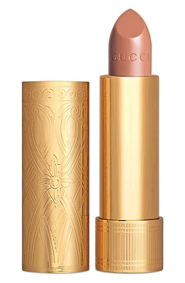 Gucci Rouge à Lèvres Satin Lipstick in Margaret Candleflame at Nordstrom