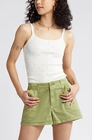 BP. Scallop Trim Stretch Cotton Camisole at Nordstrom,