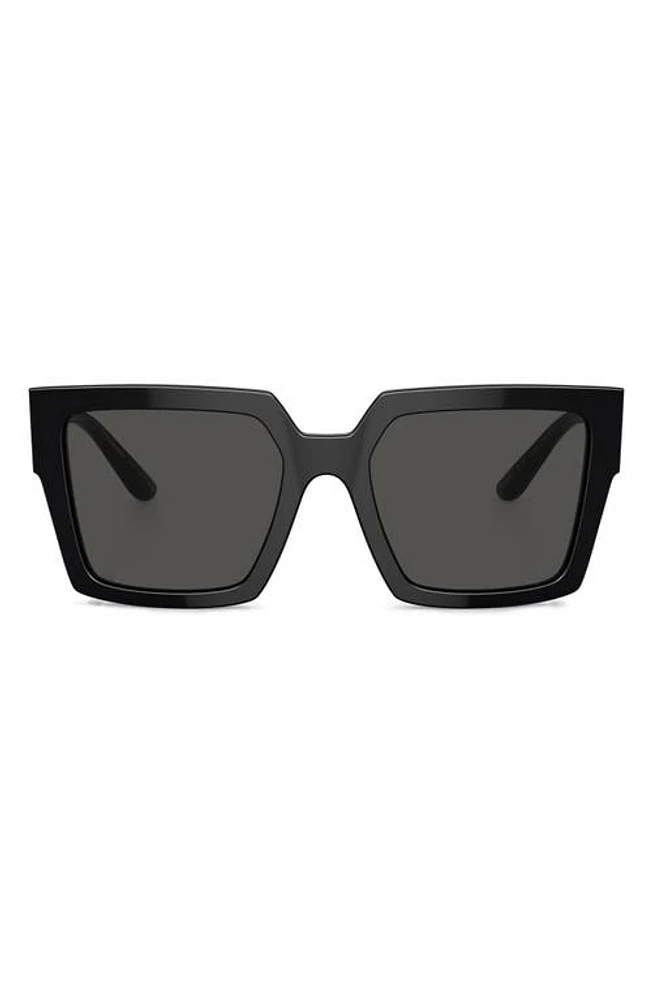 Dolce & Gabbana 53mm Square Sunglasses in Black at Nordstrom