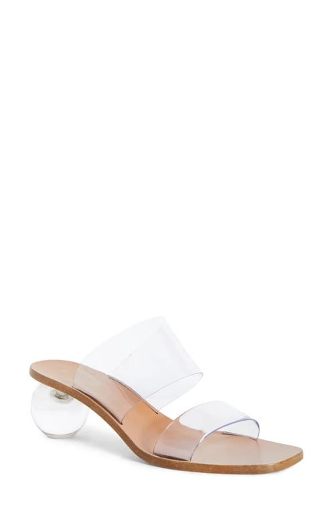 Cult Gaia Jila Slide Sandal in Clear at Nordstrom, Size 35