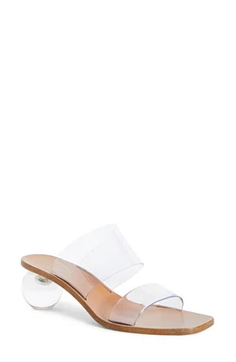 Cult Gaia Jila Slide Sandal in Clear at Nordstrom, Size 35