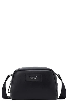 Kate Spade New York puffed small leather crossbody bag in Black at Nordstrom