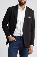 Johnston & Murphy XCFLEX Knit Blazer Black at Nordstrom,