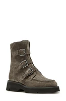 La Canadienne Benwin Waterproof Bootie Charcoal Suede at Nordstrom,