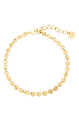 Brook and York Sequin Chain Bracelet in Gold at Nordstrom