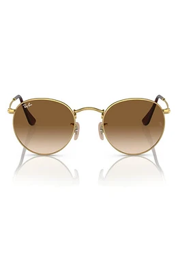 Ray-Ban Legend Collection 47mm Round Sunglasses in Brown Gradient at Nordstrom