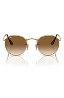 Ray-Ban Legend Collection 47mm Round Sunglasses in Brown Gradient at Nordstrom