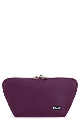 KUSSHI Signature Makeup Bag in Garnet/lilac at Nordstrom