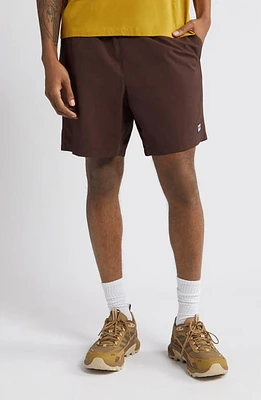 Obey Easy Eyes Nylon Shorts Java Brown at Nordstrom,