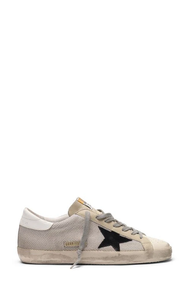 Golden Goose Super-Star Low Top Sneaker in Light Silver/Milk/Black at Nordstrom, Size 7Us