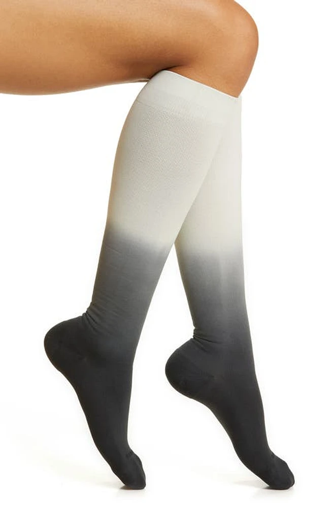 COMRAD Ombré Knee High Socks in Black at Nordstrom, Size Medium