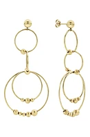 LAGOS Caviar Gold Long Drop Earrings at Nordstrom