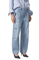 Citizens of Humanity Marcelle Low Rise Barrel Cargo Jeans Cloud Nine at Nordstrom,