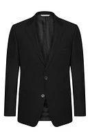 Samuelsohn Double Twist Wool Blazer Black at Nordstrom,