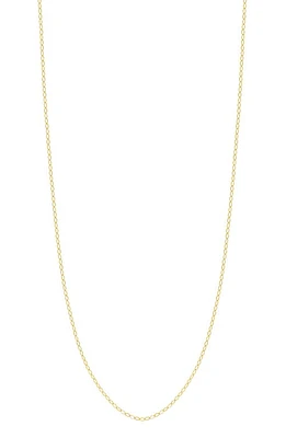 Bony Levy 14K Gold Marquise Chain Necklace in 14K Yellow Gold at Nordstrom, Size 18