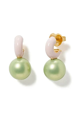 Kate Spade New York imitation pearl drop earrings in at Nordstrom